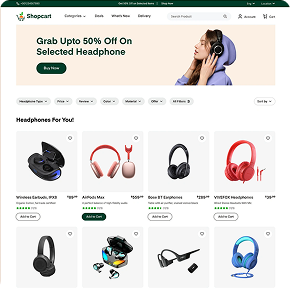 E-commerce template 1